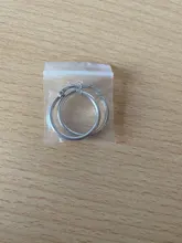 Jiayiqi-pendientes de aro de Plata de Ley 925 para mujer, aretes circulares de 14-35mm para fiesta de cumpleaños, Plata buena Simple 925, regalo de joyería fina