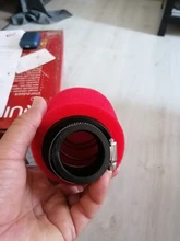 Esponja para filtro de aire, limpiador para Scooter, Dirt Pit Bike, motocicleta, Kayo BSE, color rojo, 32mm, 35mm, 38mm, 42mm, 45mm, 48mm
