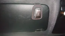 Cases Sunglasses-Holder Car-Sun-Visor Gla W204 Class-Glk W251 Mercedes-Benz for R-G Ticket-Card-Clamp