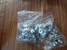 Clips de Metal para documentos, tono plateado de oficina de carpeta de documentos, asequible, 22mm, 10 Uds.