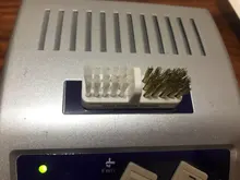 Taladro eléctrico para manicura, cepillo de limpieza, broca, herramienta de limpieza, brocha de alambre de cobre, brocas para odontología, 1 unidad