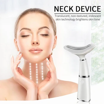 Electric Anti-wrinkle Neck Care Massager LED Photon Therapy Tighten Skin Remodeling Elasticity Skin Neck Lifting Beauty Device
Electric Anti-wrinkle Neck Care Massager LED Photon Therapy Tighten Skin Remodeling Elasticity Skin Neck Lifting Beauty Device