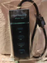 Splitter HUB Laptop Adapter Multi-Expansion 4-Ports High-Speed Desktop Usb-2.0 for PC