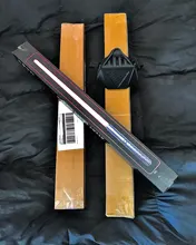 Jedi 80cm Mini sable láser RGB 7 cambio de colores LED espada mango de Metal pesado sonar el duelo dos en uno en Saber Cosplay Stage Props