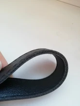 Correa de cuero PU para hombro, correa para bolso cruzado de 138cm de largo, correa de repuesto de doble capa, accesorios para bolso con hebilla DIY