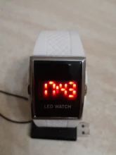 Reloj de pulsera deportivo Unisex, con pantalla Digital LED, funda cuadrada, informal, a la moda, regalo