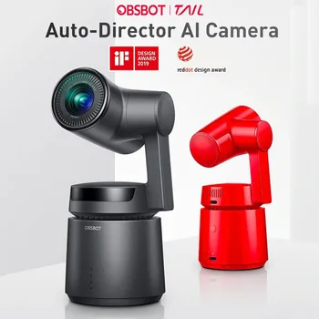 OBSBOT Tail AI Vlog Camera with 4K/60fps Video and 12 MP Photos 3-Axis Gimbal with Integrated Camera, AI Tracking Shooting 360
OBSBOT Tail AI Vlog Camera with 4K/60fps Video and 12 MP Photos 3-Axis Gimbal with Integrated Camera, AI Tracking Shooting 360