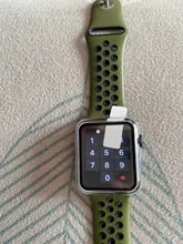 Funda Protector de Pantalla Compatible para Apple Watch iWatch Series 1 / 2 / 3 / 38 / 42 mm Carcasa Metalica para Reloj Apple