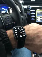 Correa para Apple watch 6, banda de 44mm, 40mm, hebilla de mariposa, Iwatch, 42mm, 38mm, pulsera de cuero para series 5 4 3 2 SE