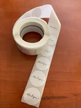 500 uds/rollo de croma etiquetas adhesivas de código de Color Dot etiquetas adhesivas 1 pulgada ronda rojo amarillo azul Rosa negro papelería pegatinas