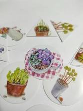 40 unids/pack lindo sueño de la flor Memo pad pegatinas publicado Kawaii planificador Scrapbooking adhesivo de papelería Escolar de la escuela suministros