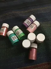 Polvo de Mica perlada de 41 colores, resina epoxi, pigmento de perla, fabricación de joyas, 10g