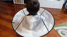 Capa de corte de pelo capa de paraguas para peluquería, accesorios para el cabello, 1 unidad