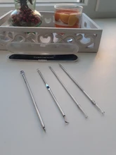 Comedone-utensilio para quitar espinillas y granos al vacío, utensilio para quitar espinillas y granos de acné, herramienta negra para el cuidado de la piel facial, 1/ 4 Uds.