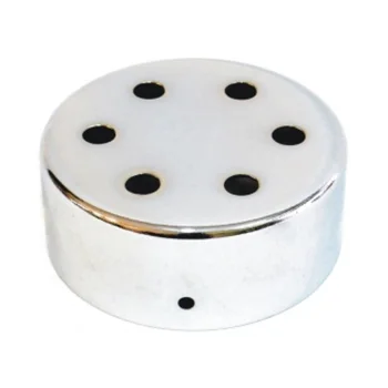 Metal support Chrome glitter 100mm diameter and six outputs
Metal support Chrome glitter 100mm diameter and six outputs