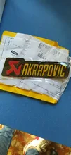 Decal Sticker Exhaust-Pipe Scorpio Motorcycle Cool High-Temperature-Resistant Aluminum