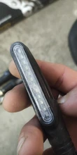 4 piezas de la motocicleta secuencial señales LED intermitente agua luces de cola parada indicadores de señal