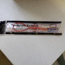 Preparando la equilibrado plantilla cejas maquillaje 8 In1 ojo mágico frente clase guía de dibujo de tarjeta con plantilla ayudante