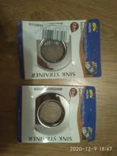 Sink Strainer Trap Hair-Catcher-Stopper SHOWER-DRAIN-HOLE-FILTER Bathtub Stainless-Steel