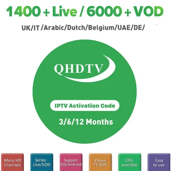 QHDTV NEOTV IPTV Subscription 3 6 12 Months Abonnement QHD NEOX Code Arabic Netherlands Africa work Android M3u
QHDTV NEOTV IPTV Subscription 3 6 12 Months Abonnement QHD NEOX Code Arabic Netherlands Africa work Android M3u