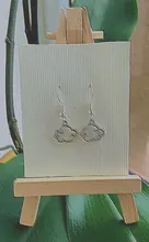 30 Uds. De dijes de nubes flotantes, colgantes de Color plata antigua de 13x15mm, fabricación artesanal, búsqueda de joyería tibetana