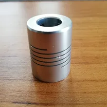 Acoplamiento Flexible de eje Z de aluminio para acoplador de Motor paso a paso, D19L25, 3mm, 4mm, 5mm, 6mm, 6,35mm, 8mm, 10mm, para impresora 3D