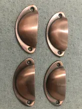 Furniture-Knobs Shell-Pull-Handles Cabinet-Door-Handle Drawer Cupboard Metal KAK Kitchen