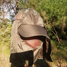 Visor Unisex sombreros de Sun Protector gorra de protección UV cubrir cuello y rostro sol protección deporte al aire libre senderismo pesca sombreros