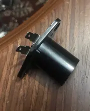 Base de luz para horno microondas, repuesto de lámpara con bombilla, accesorios para horno microondas, E14 250v 2A