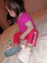 Zapatos con orejas para bebé recién nacido, calzado para gatear para bebé, zapatilla de cordero para niño y niña, zapatillas de entrenamiento para bebé, zapatos cálidos para invierno