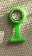 Broche Digital analógico con Clip de Color sólido, reloj de bolsillo médico para enfermera, baterías de regalo, accesorio de decoración de reloj de cuarzo médico, nuevo