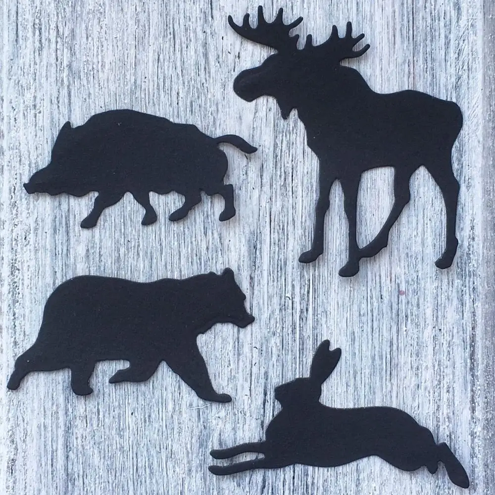 ArtScrap Forest animals 4pcs Metal Cutting Dies Stencils For Scrapbooking Card Decorative Embossing | Art: 180
ArtScrap Forest animals 4pcs Metal Cutting Dies Stencils For Scrapbooking Card Decorative Embossing | Art: 180
