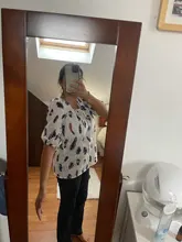 Blusa tipo túnica de manga larga para mujer, camisa holgada informal a la moda