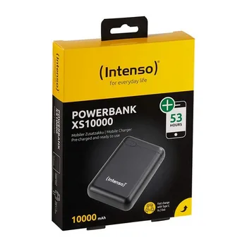Power Bank INTENSO 7313530 10000 mAh Black
Power Bank INTENSO 7313530 10000 mAh Black