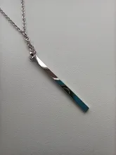 Collar de doble capa de Plata de Ley 925, redondo brillante, circón completo, collares con colgantes largos, regalo para niña, accesorios finos NK062