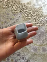 Cubiertas protectoras de silicona para pies de mesa, cubiertas antideslizantes redondas/cuadradas para patas de muebles, almohadillas de seguridad para suelo de esquina inferior, lote de 16 unidades