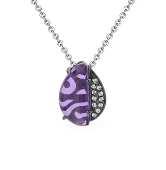 Silver Pendant with cubic zirconia and sieve sunlight sample 925
Silver Pendant with cubic zirconia and sieve sunlight sample 925