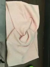 Diadema elástica de algodón suave para bebé, bandanas de Color sólido, cintas del pelo para bebés y niñas, accesorios para el cabello