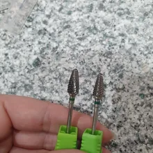 Cono de carburo de tungsteno de broca para rebaba mm broca para fresa para manicura máquina de taladro eléctrico poco máquina para herramientas de uñas