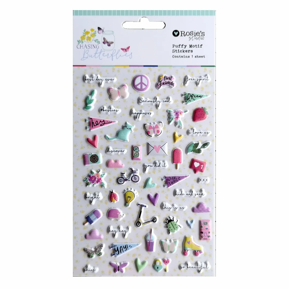 CRZCrafter Puffy Motif Stickers Embellishments Mini DIY Crafts Self Adhesive For Scrapbooking Cardmaking Journaling Decorations
CRZCrafter Puffy Motif Stickers Embellishments Mini DIY Crafts Self Adhesive For Scrapbooking Cardmaking Journaling Decorations