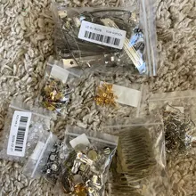 50 unids/lote 10mm antiguo plateado pendiente de Metal Clips No perforado pendientes en blanco/Base para bricolaje pendiente de hacer accesorios