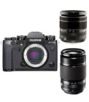 FUJIFILM XT-3 + 18-55MM + 55-200MM KIT BLACK
FUJIFILM XT-3 + 18-55MM + 55-200MM KIT BLACK