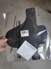 Guardabarros coloridos delantero/trasero para rueda de bicicleta, guardabarros de fibra de carbono, guardabarros para bicicleta de montaña, accesorios para fijar Ciclismo de Carretera