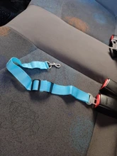 Seat-Belt Dog-Harness Pet-Dog Fashion Adjustable Car Length Lead-Clip Polyester-Fiber