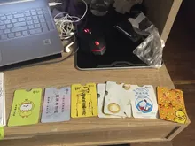 4 unids/pack patrón lindo RFID Anti-desmagnetización tarjetero para tarjetas bancarias Tarjeta de Identificación de caso funda para tarjeta de autobús de bolsa de papel de aluminio Protector de la tarjeta