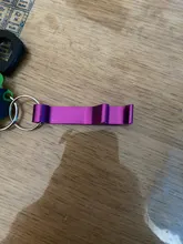 Llavero abrebotellas de cerveza portátil, Mini abrebotellas de aleación de aluminio para bebidas, cerveza, regalos de recuerdo de fiesta de boda, venta al por mayor