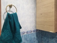 Dish-Holder Towel-Shelf Hardware-Set Toilet-Brush Rail-Bar Hair-Dryer Bathroom-Accessories