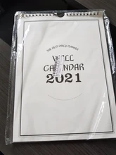 2021 pared Simple calendario semanal planificador mensual del calendario de pared de Agenda de planificación organizador diario colgando Oficina Decoración Para el hogar