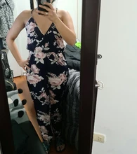 Mono de verano para mujer, traje de fiesta con cuello de pico, Bandge Floral, pantalones largos de cintura alta, ropa de discoteca