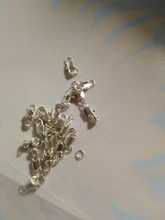 Conectores de joyería de cobre chapados en oro y plata de 20p, hebilla, cierres de langosta con anillo de salto, cuentas, engarce, cadena a presión para collar